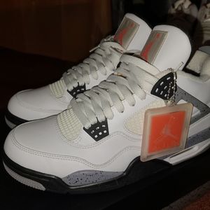 Used Nike Air Jordan 4 White Cement 2012